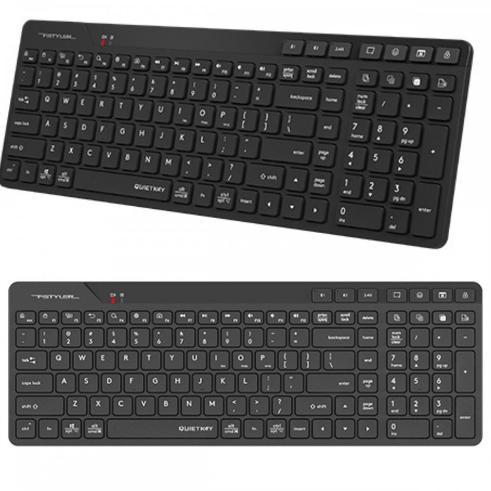 A4tech FBK27C AS Fstyler Wireless Rechargeable Keyboard